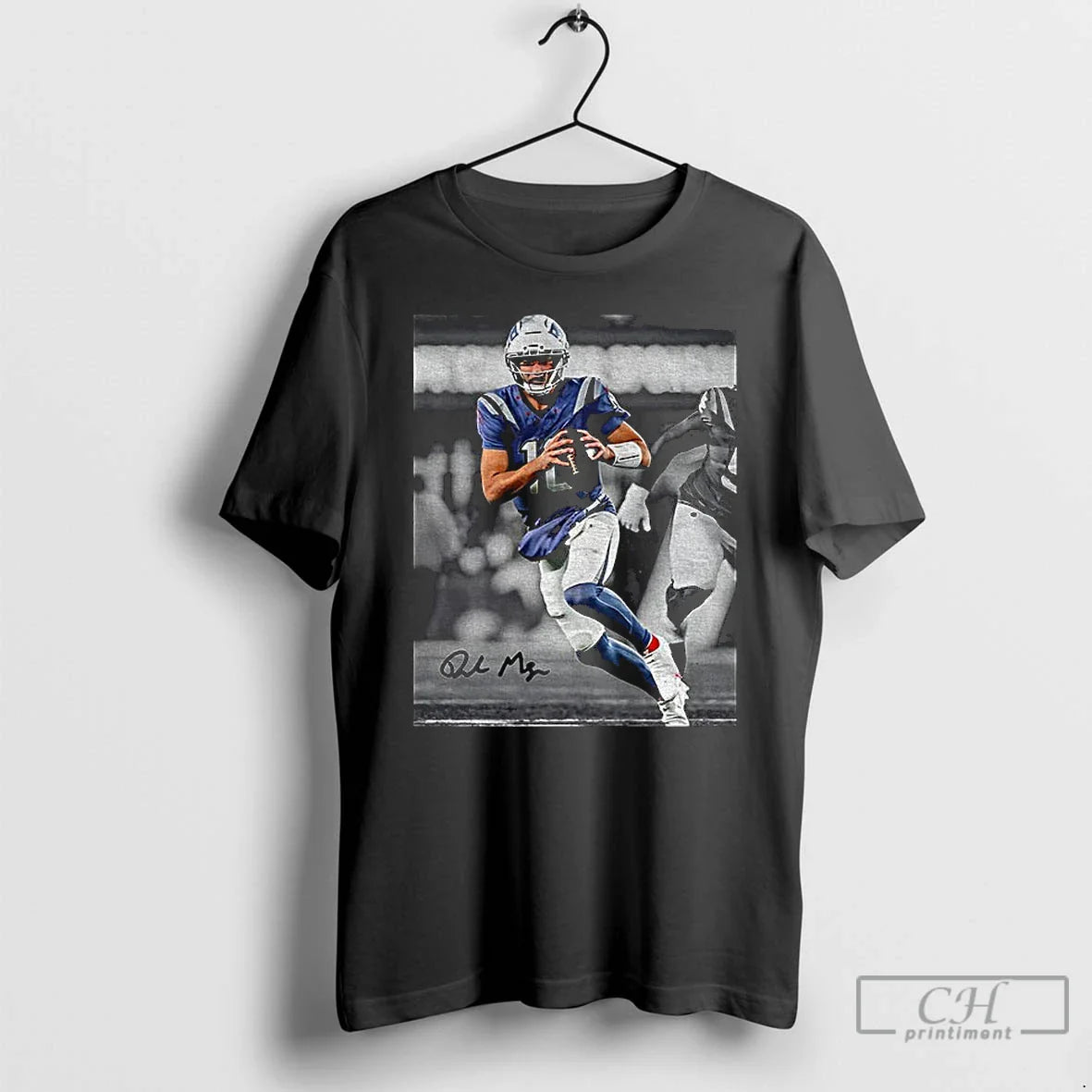 Classic Vintage 90s Drake Maye Signature Photo T-Shirts, Hoodie, Sweatshirt