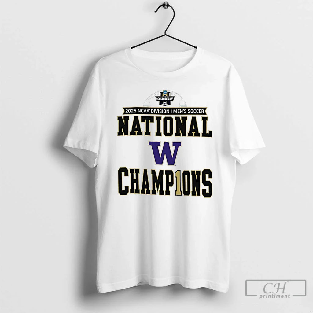 Classic Washington Huskies 2025 Ncaa Soccer National Champions Locker Room T-Shirts, Hoodie, Sweatshirt