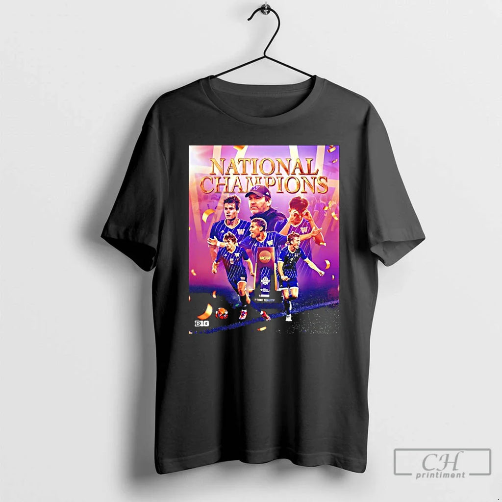 Classic Washington Husky 2025 Ncaa Soccer National Champions Trophy T-Shirts, Hoodie, Sweatshirt