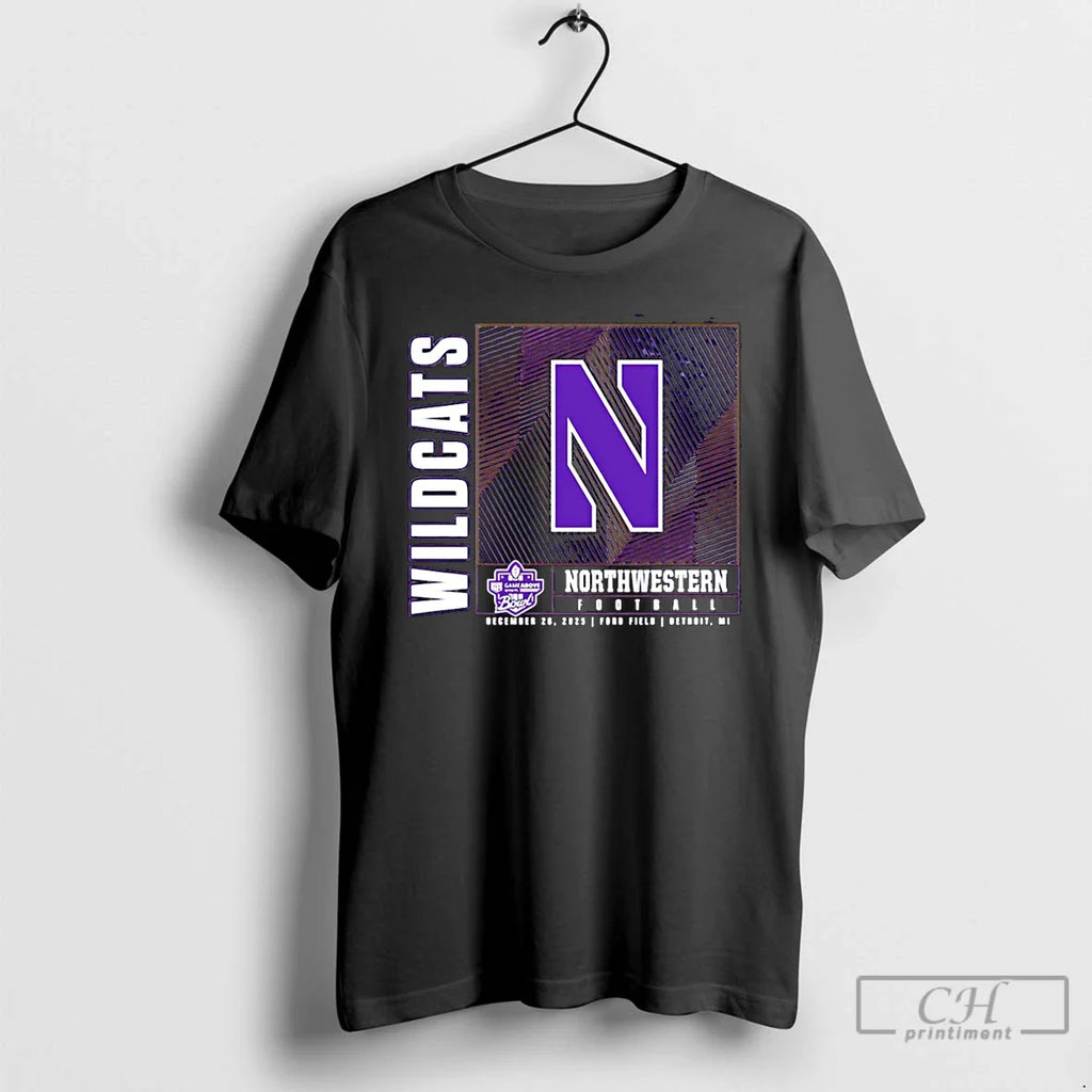 Classic Wildcats Northwestern 2025 Gameabove Sports Bowl Art T-Shirts, Hoodie, Sweatshirt