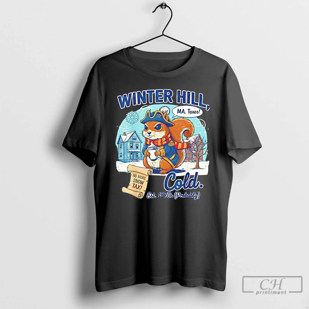 Classic Winter Hill Ma Taxes Coldest 1770s Probably T-Shirts, Hoodie, Sweatshirt