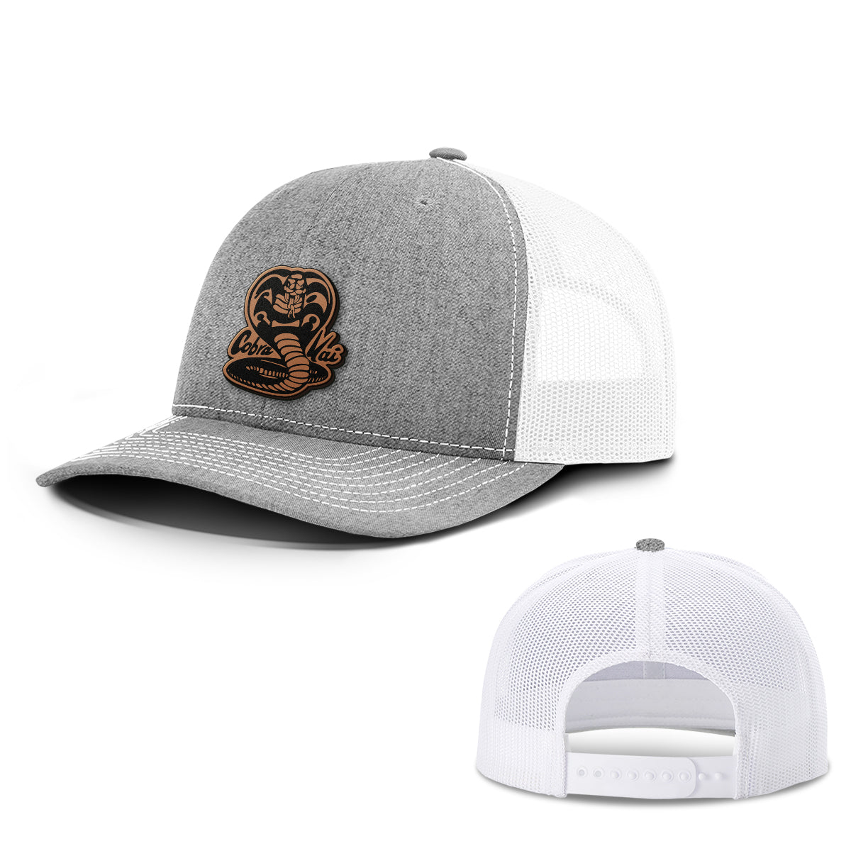 Cobra Kai Leather Patch Hats