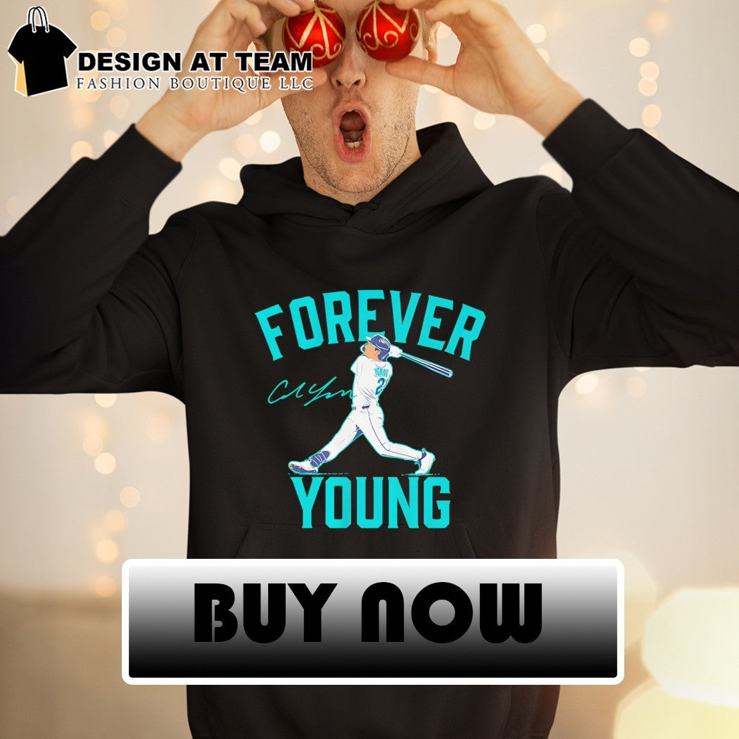 Cole Young Seattle Mariners Baseball Forever Young signature shirt