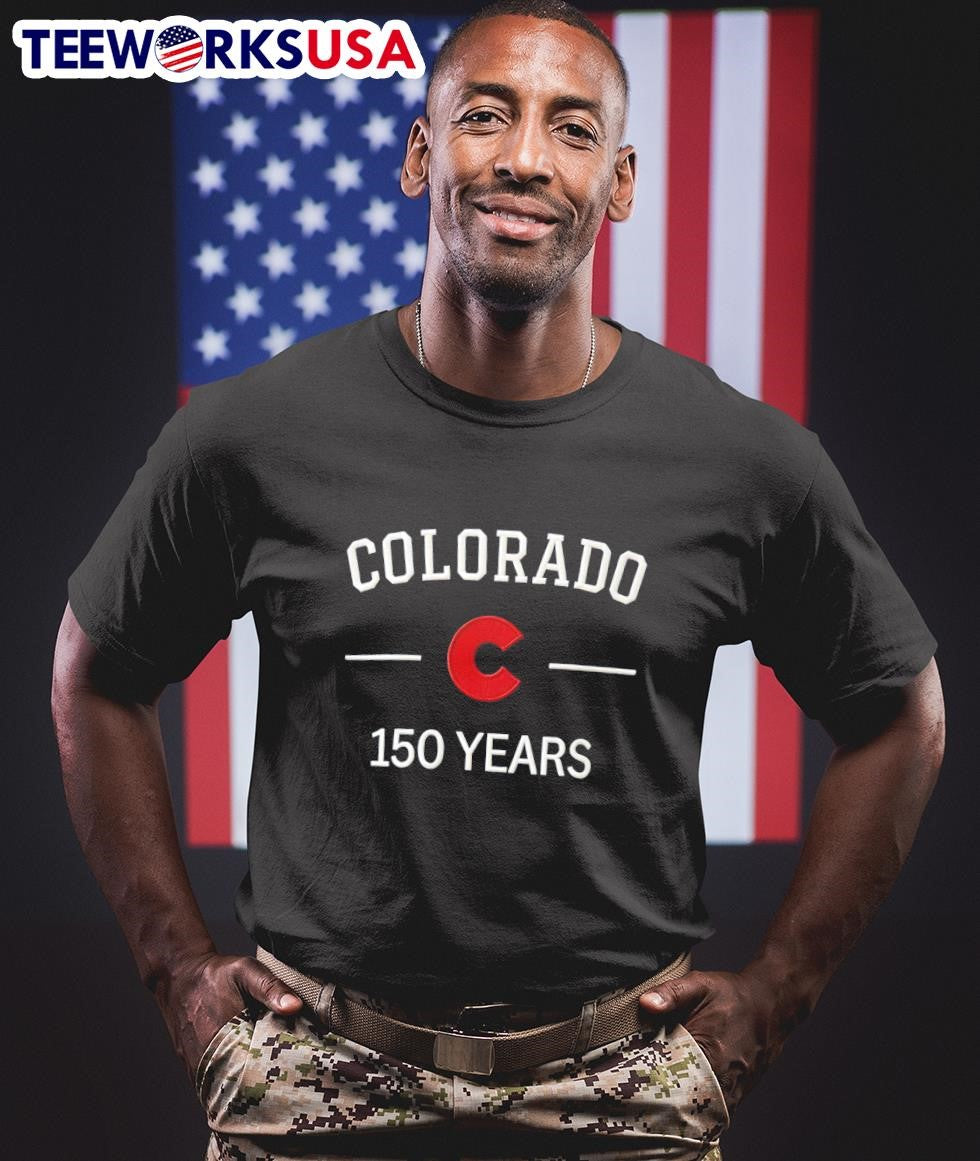 Colorado 150 Years C Logo Shirt