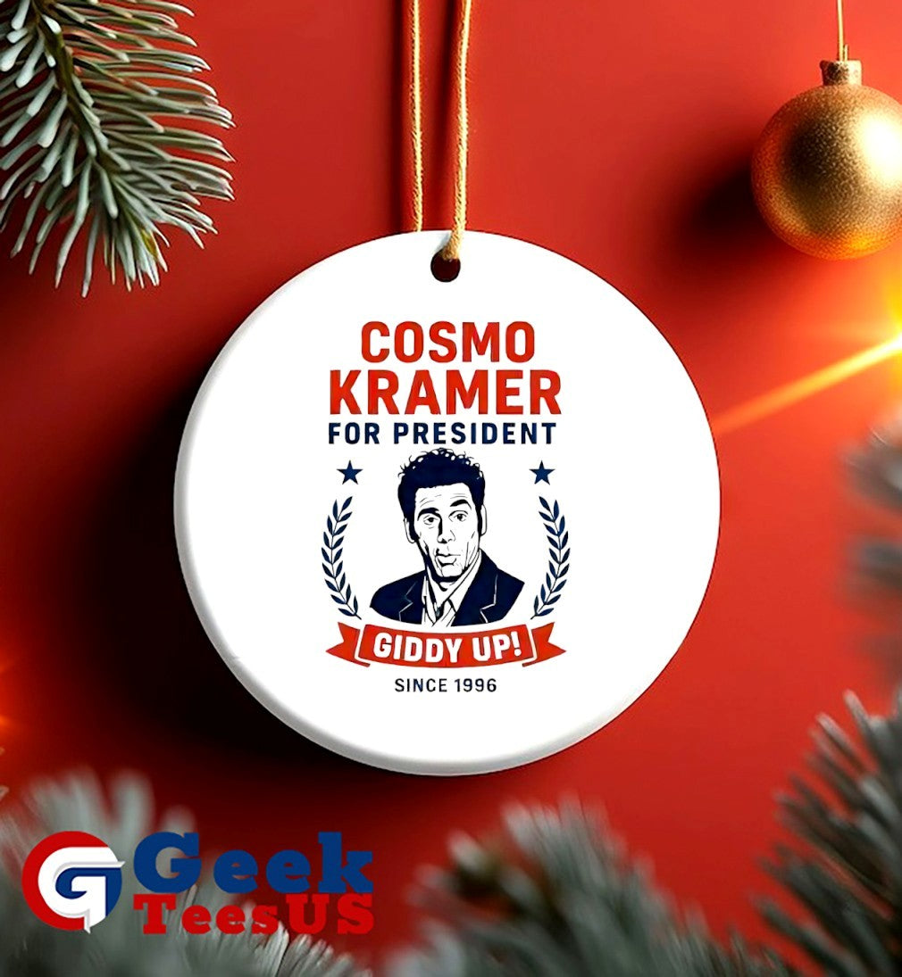Cosmo Kramer for president giddy up with since 1996 shirt