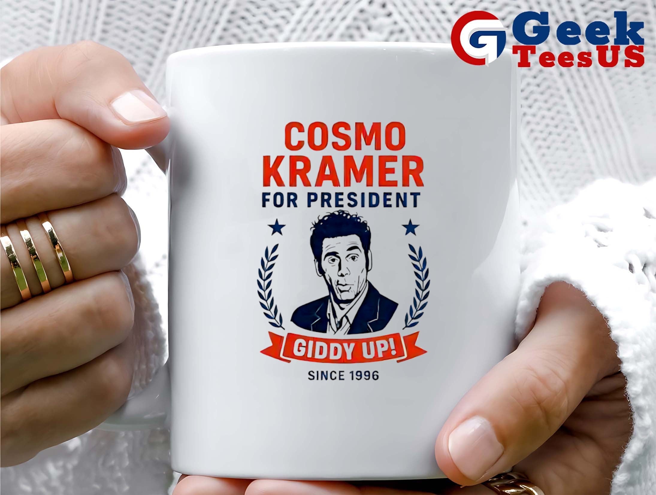 Cosmo Kramer for president giddy up with since 1996 shirt