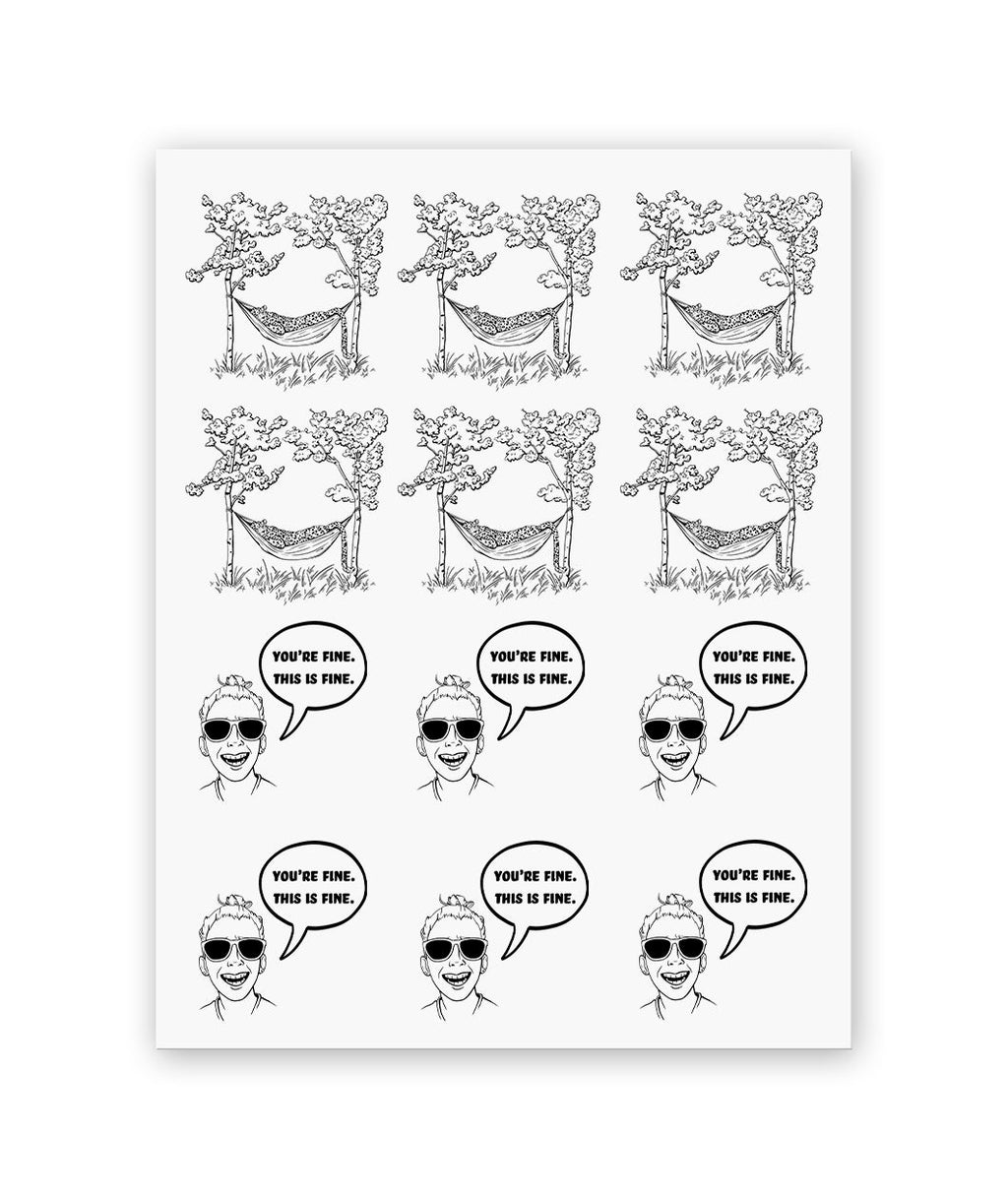 Trail Friend Temporary Tattoos