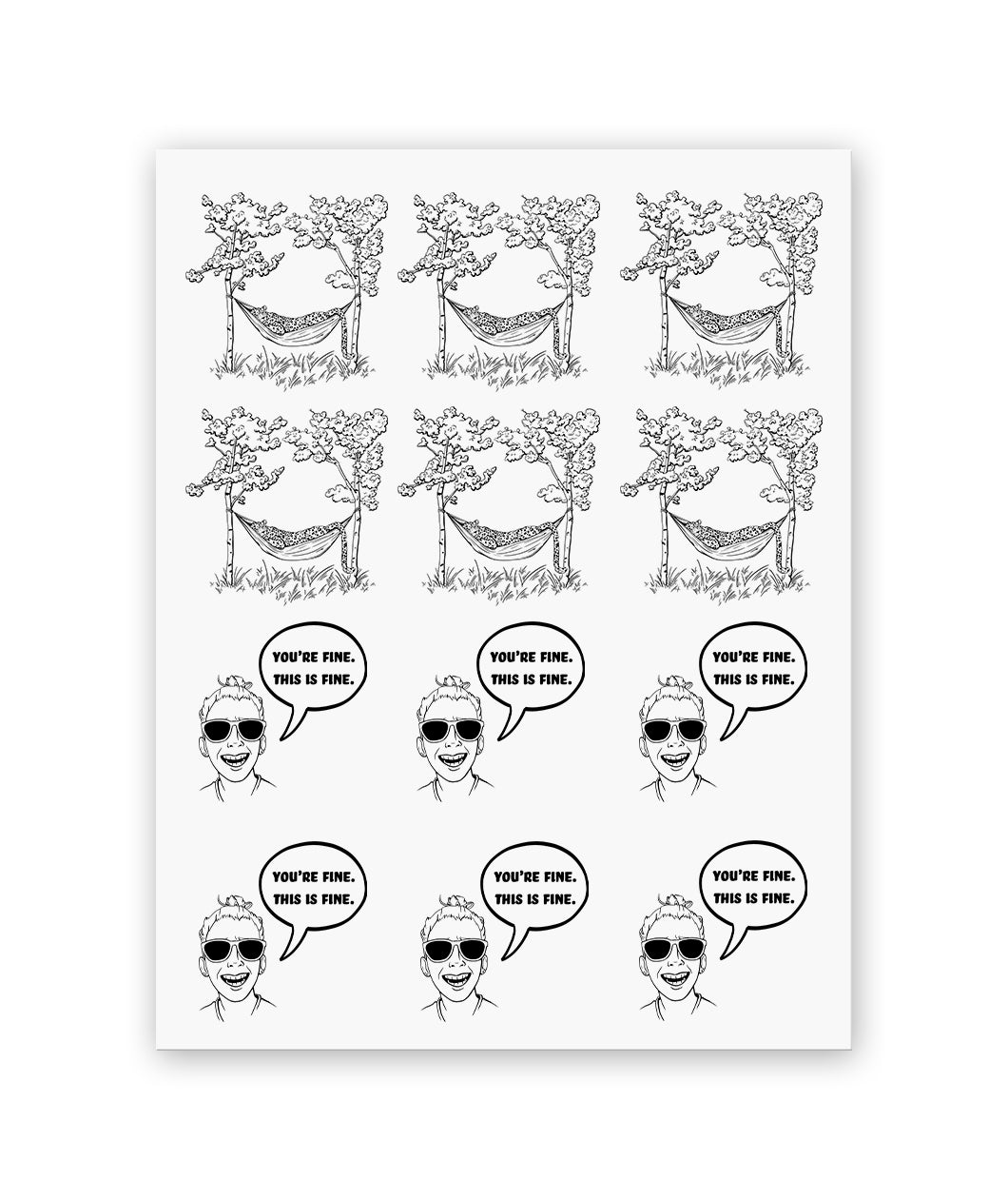 Trail Friend Temporary Tattoos
