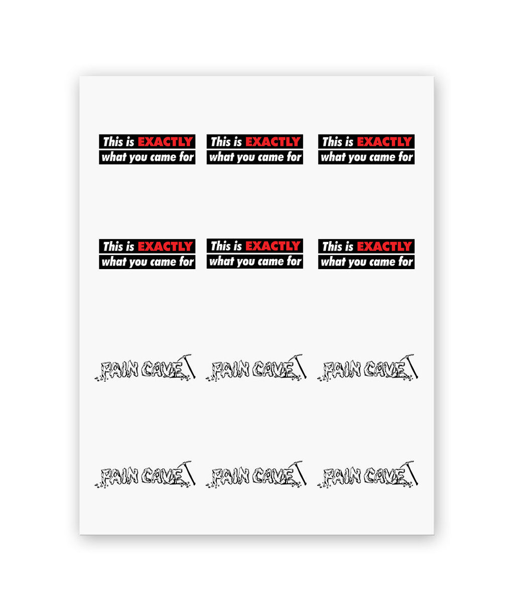 Mantra Temporary Tattoos