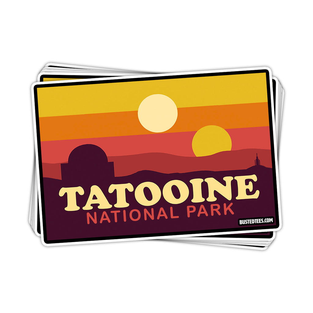 Tatooine National Park Vinyl Sticker