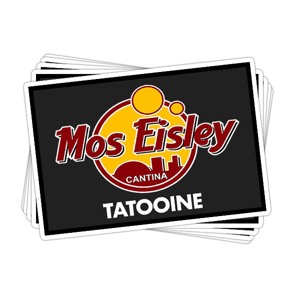 Tatooine Mos Eisley Vinyl Sticker
