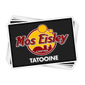 Tatooine Mos Eisley Vinyl Sticker