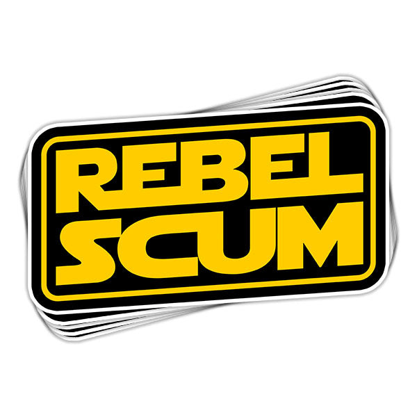 Rebel Scum Logo Vinyl Sticker