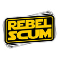 Rebel Scum Logo Vinyl Sticker