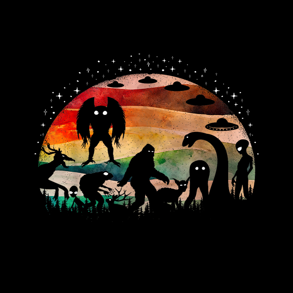 Cryptid Funny Bigfoot Kids Shirt