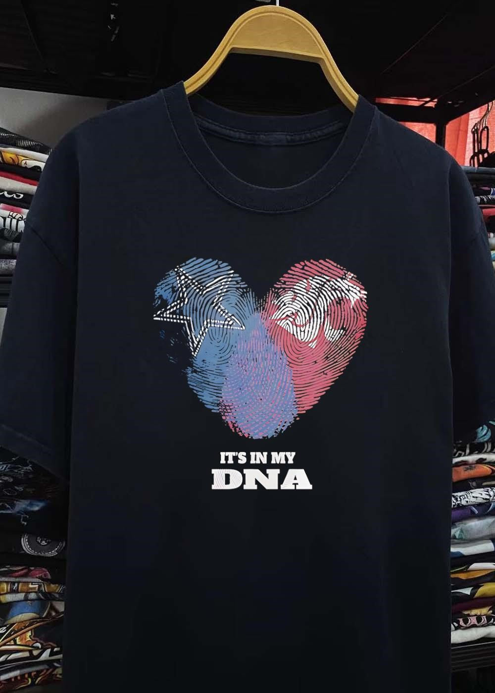 Cowboys and Texas Tech Red Raiders It’s in My DNA T-Shirt