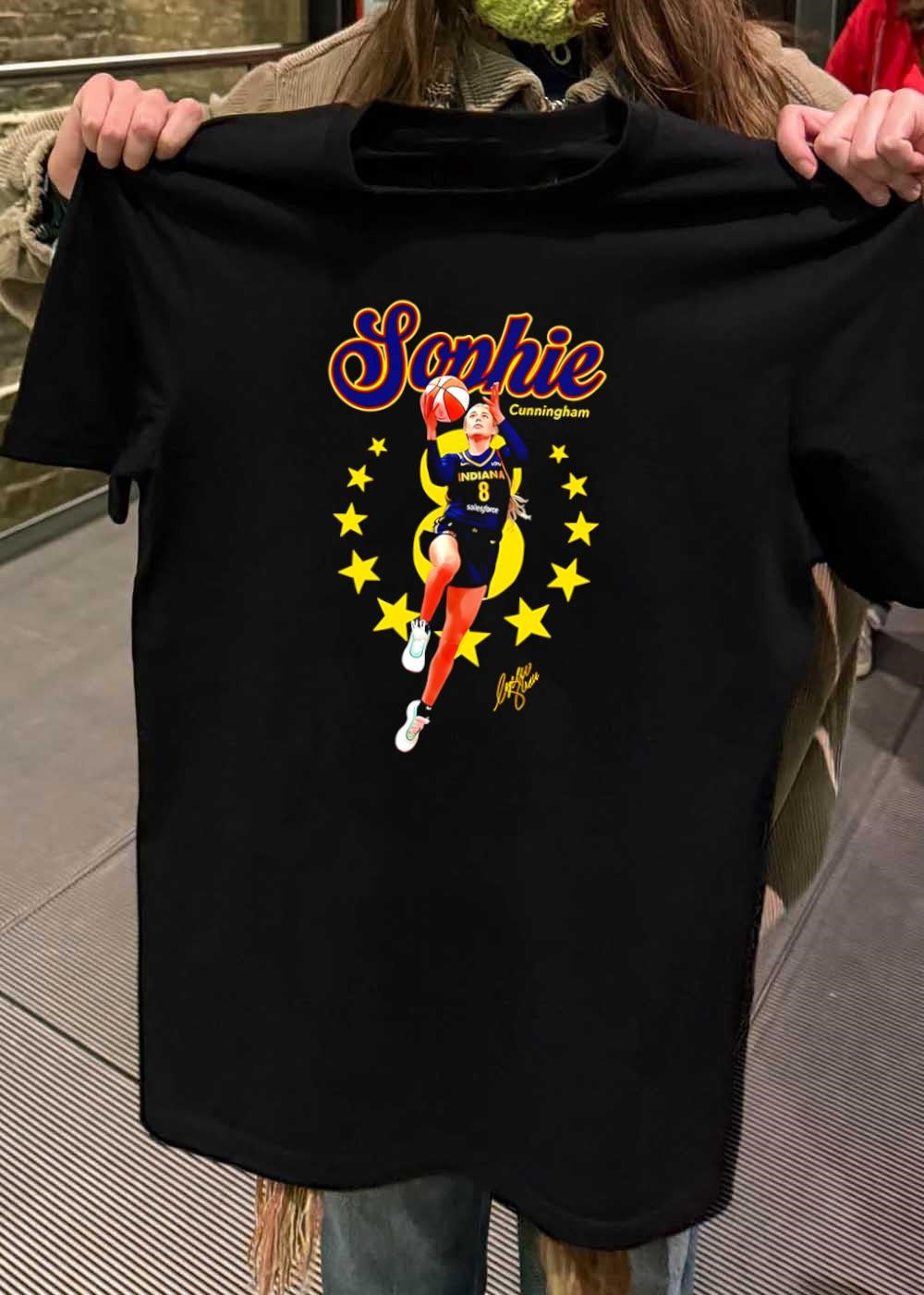 Cunningham Signature Indiana Basketball Player Sophie Fever T-Shirt