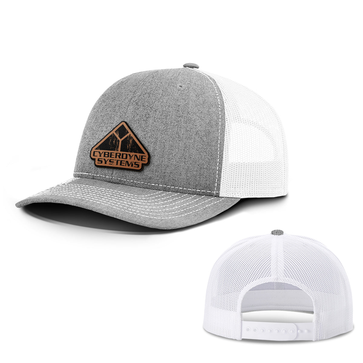 Cyberdyne Systems Leather Patch Hats