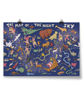 Map of the Night Sky Poster