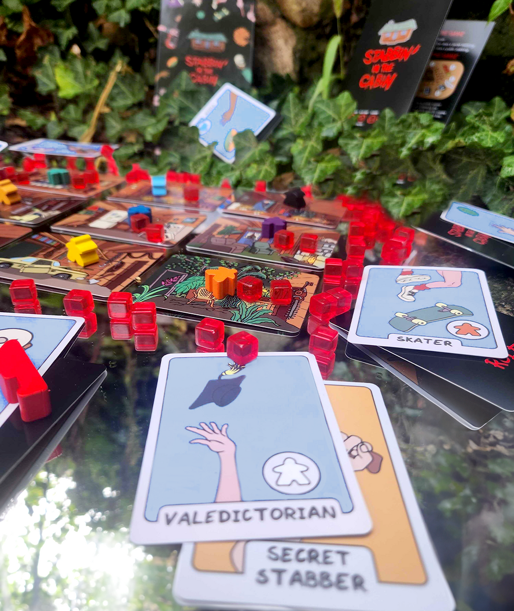 Stabbin' in the Cabin Board Game