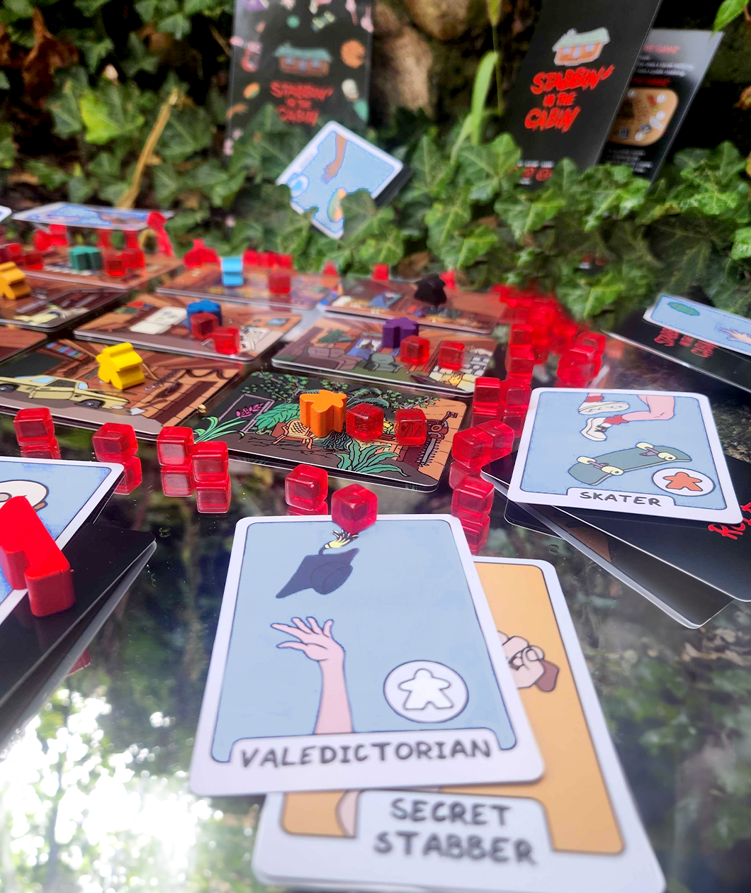 Stabbin' in the Cabin Board Game
