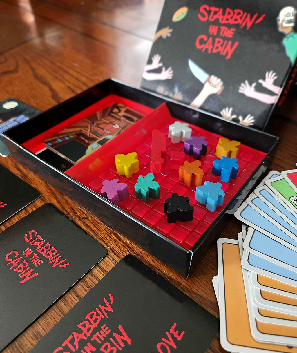 Stabbin' in the Cabin Board Game