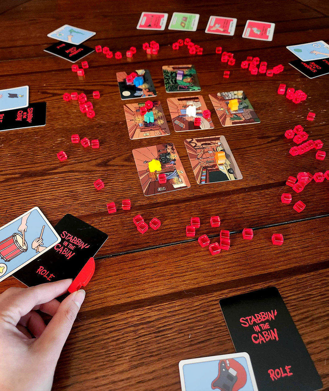 Stabbin' in the Cabin Board Game
