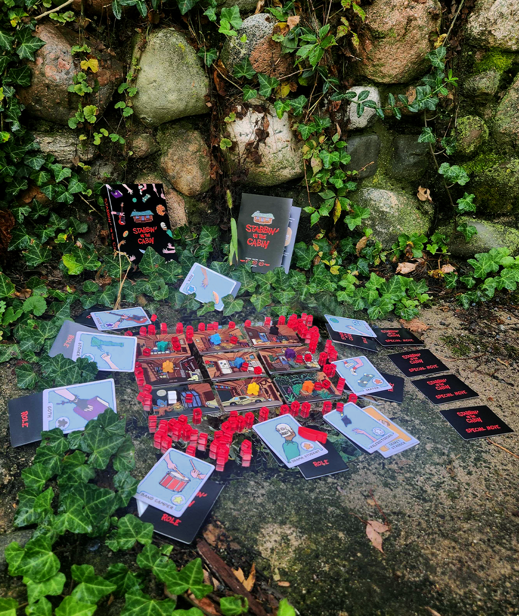 Stabbin' in the Cabin Board Game