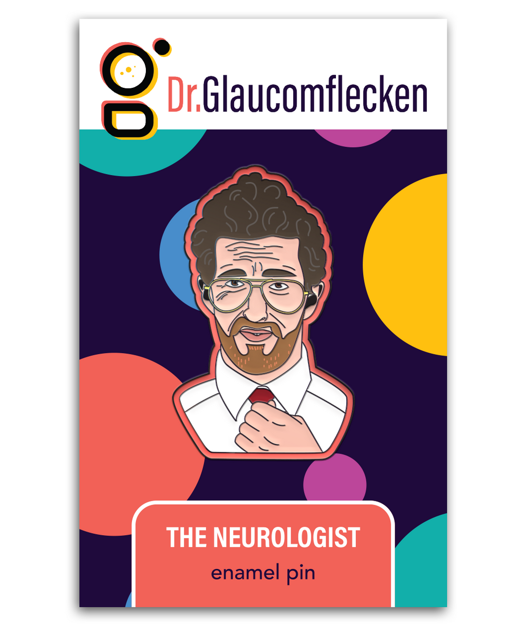 The Neurologist Enamel Pin