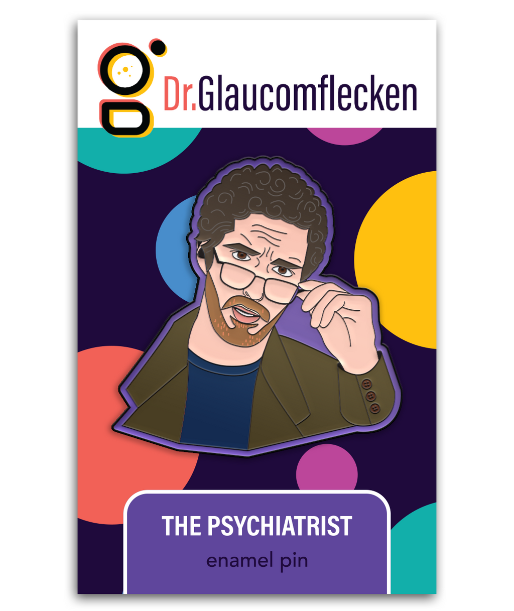 The Psychiatrist Enamel Pin