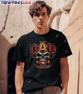 Dad Skull Football 49ERS T-Shirt