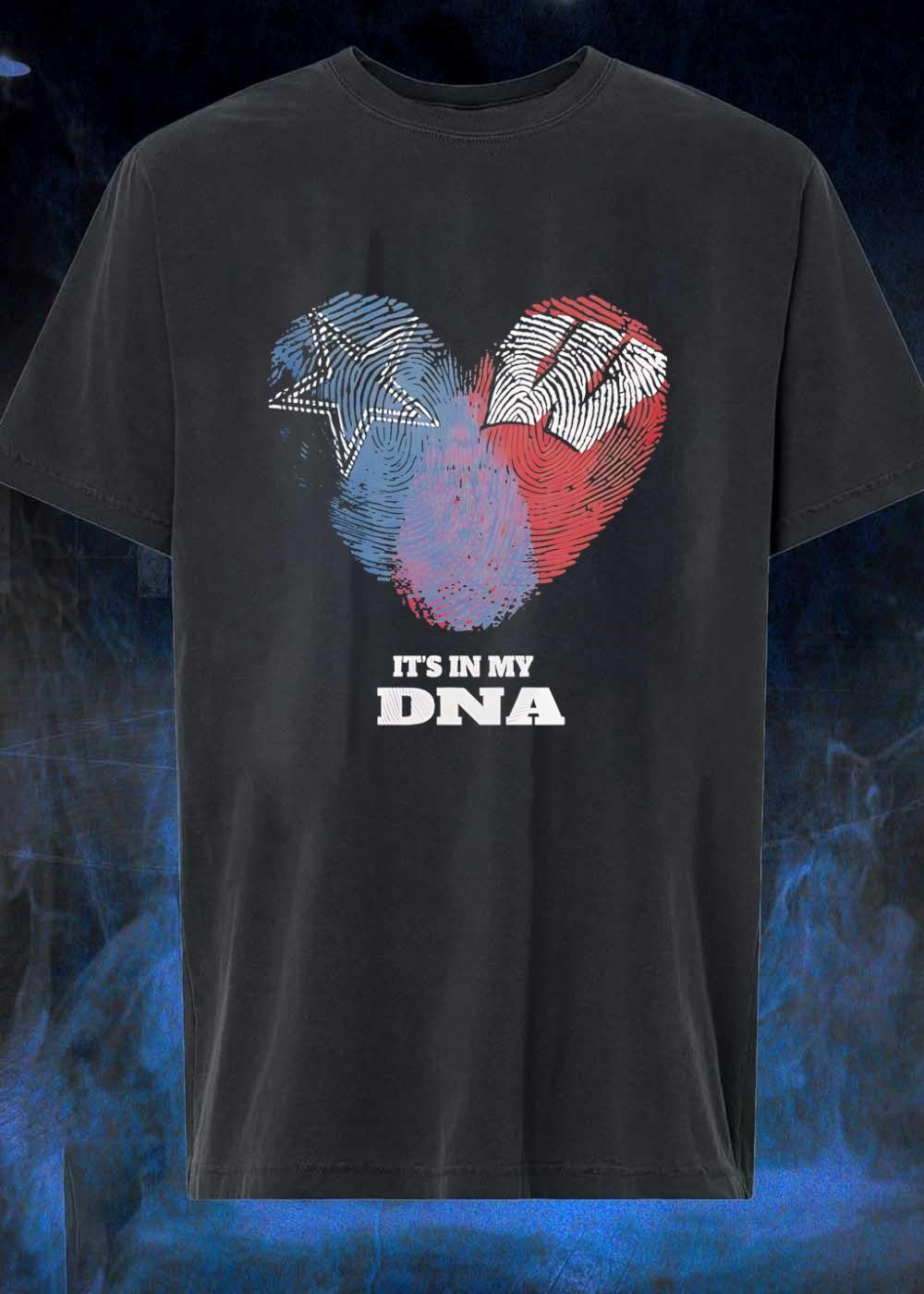 Dallas Cowboys Fan Heart Apparel It’s in My DNA Dallas Cowboys T-Shirt