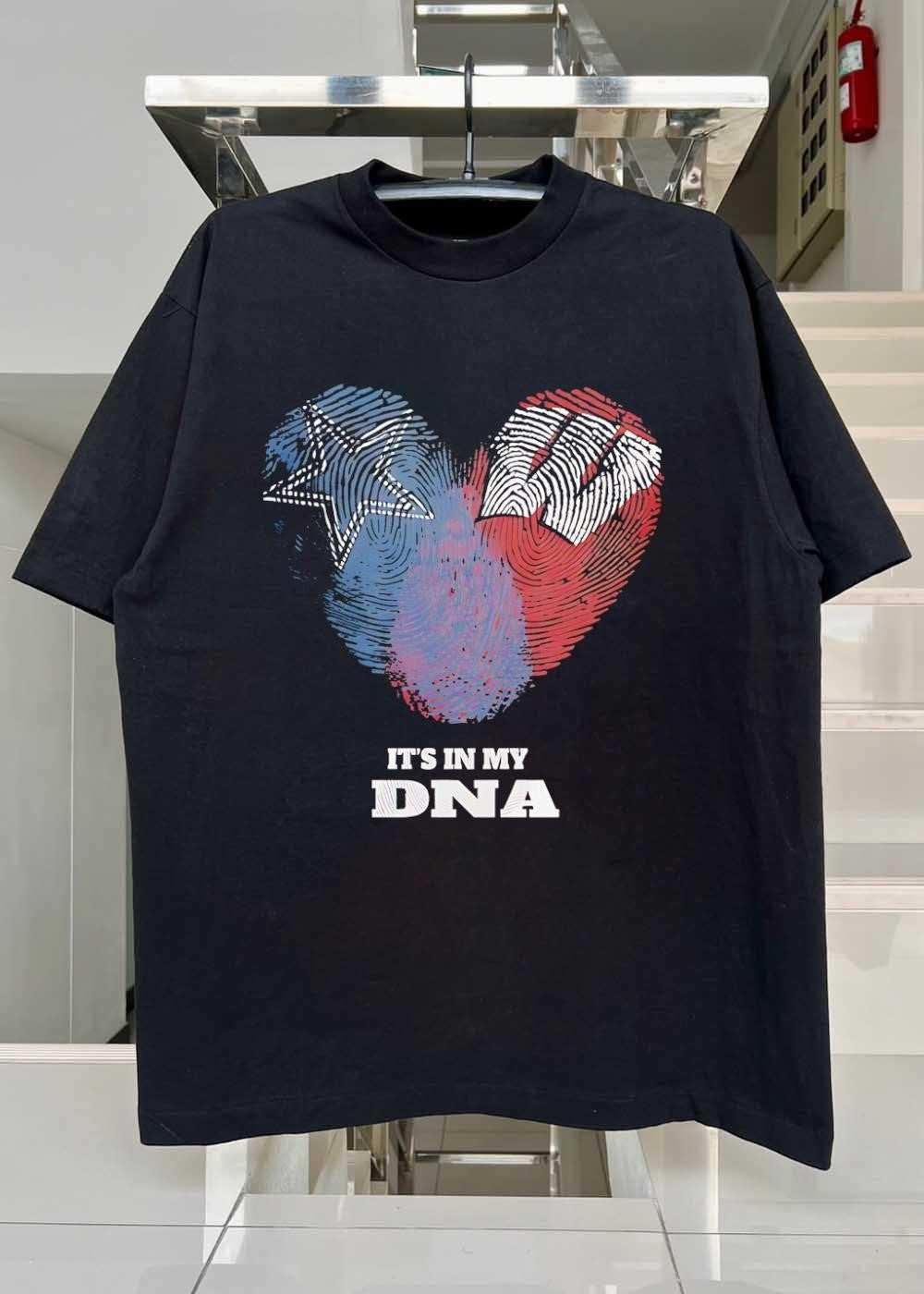 Dallas Cowboys Fan Heart Apparel It’s in My DNA Dallas Cowboys T-Shirt