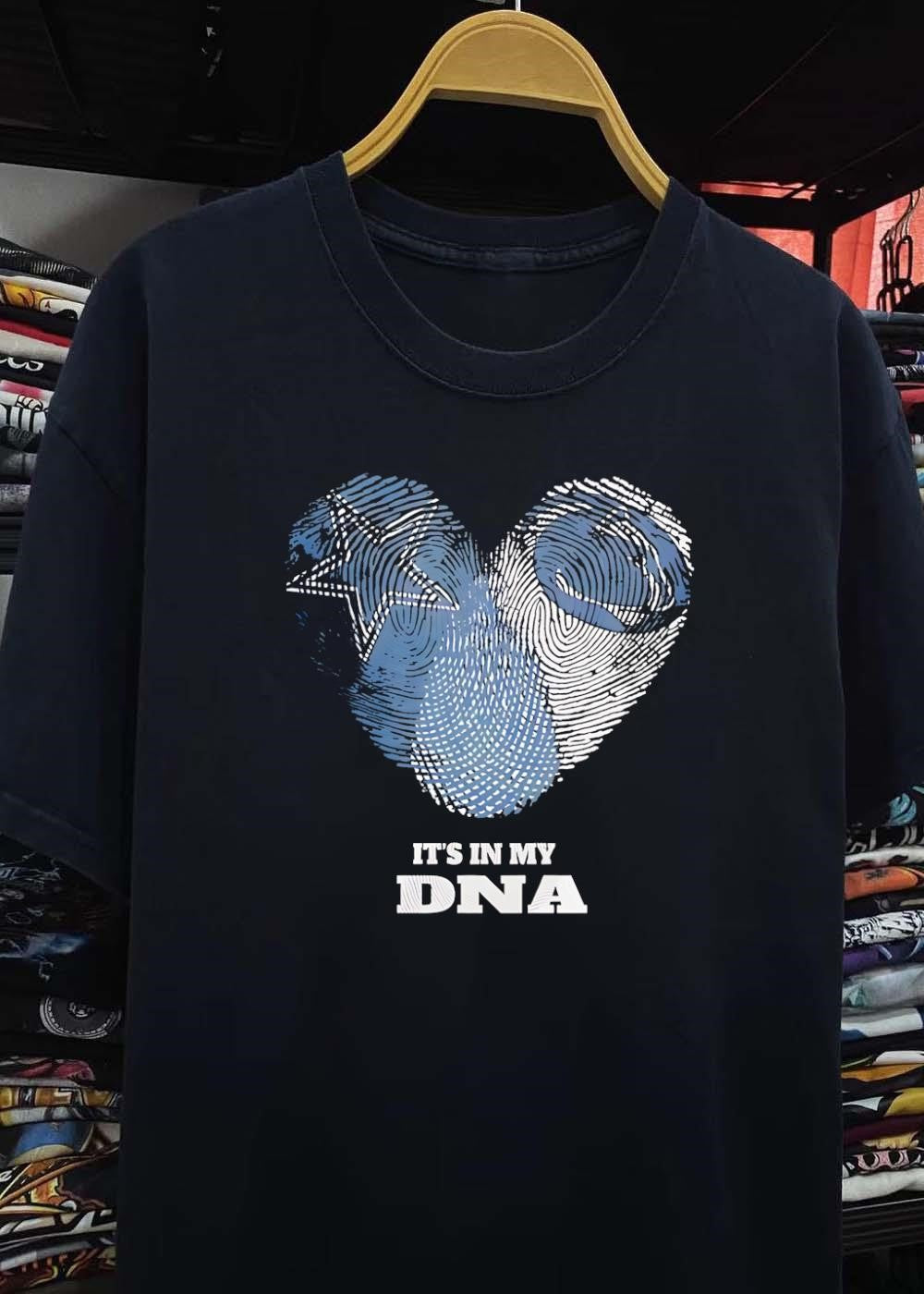 Dallas Cowboys Fan Heart It Is in My DNA T-Shirt