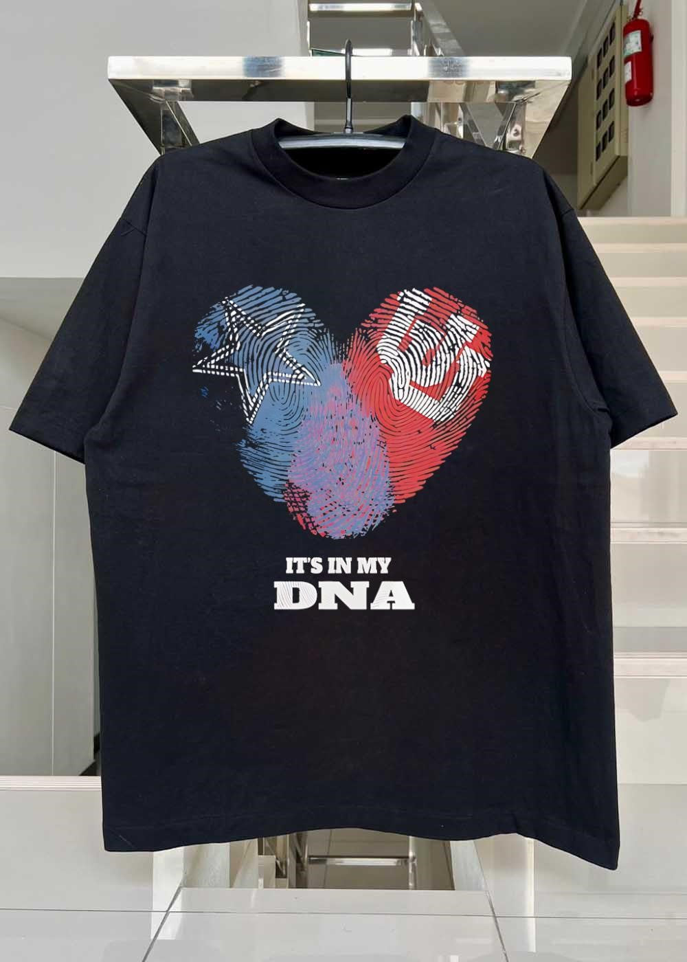 Dallas Cowboys Football Heart It Is in My DNA T-Shirt