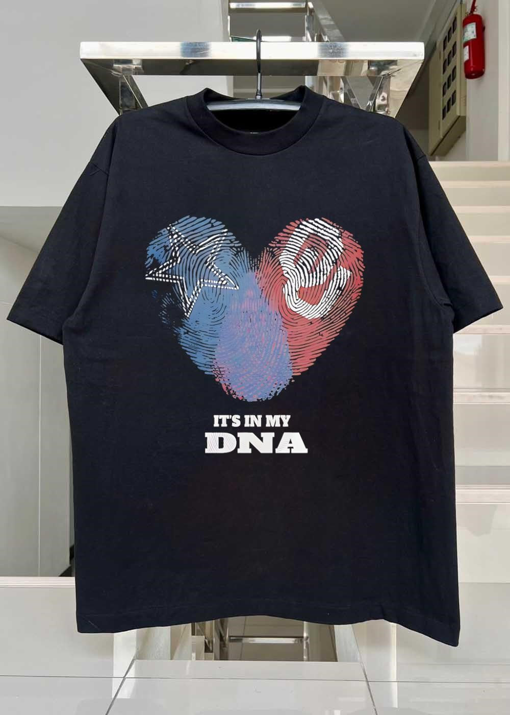Dallas Cowboys and Oklahoma Sooners It’s in My DNA Shirt