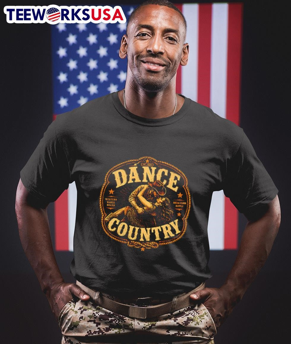 Dance Country Est 2025 Western Dance Brand Social Floor Supply Shirt