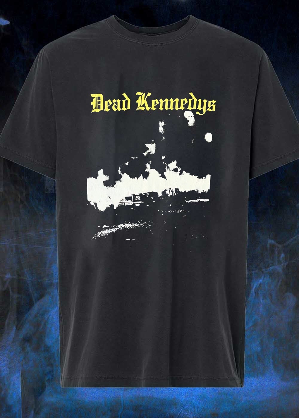 Dead Kennedys Fire Burning Car Logo T-Shirt