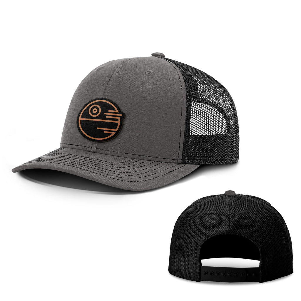 Death Star Leather Patch Hats