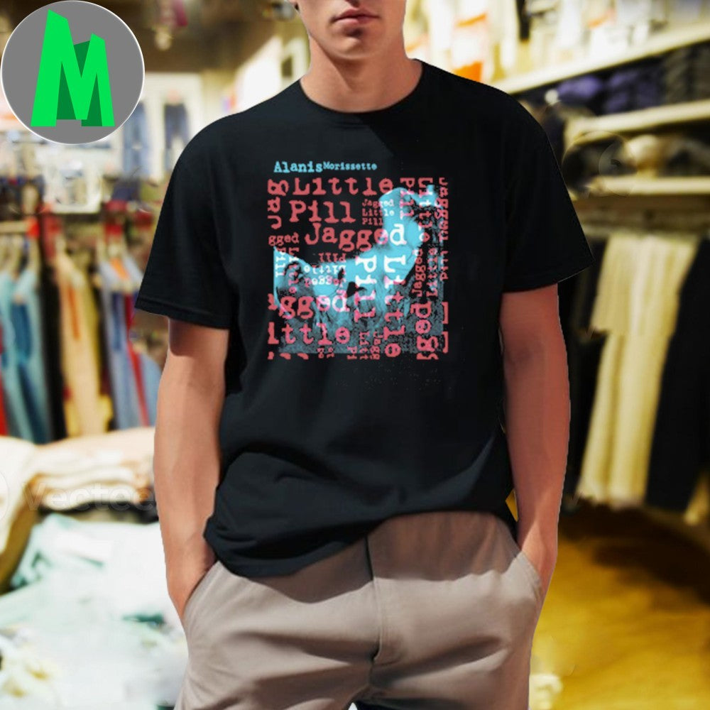 Design Alanis Morissette Jagged Little Pill Album Art Shirt