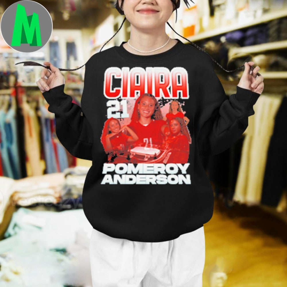 Design Ciaira Pomeroy-Anderson #21 Fan Shirt