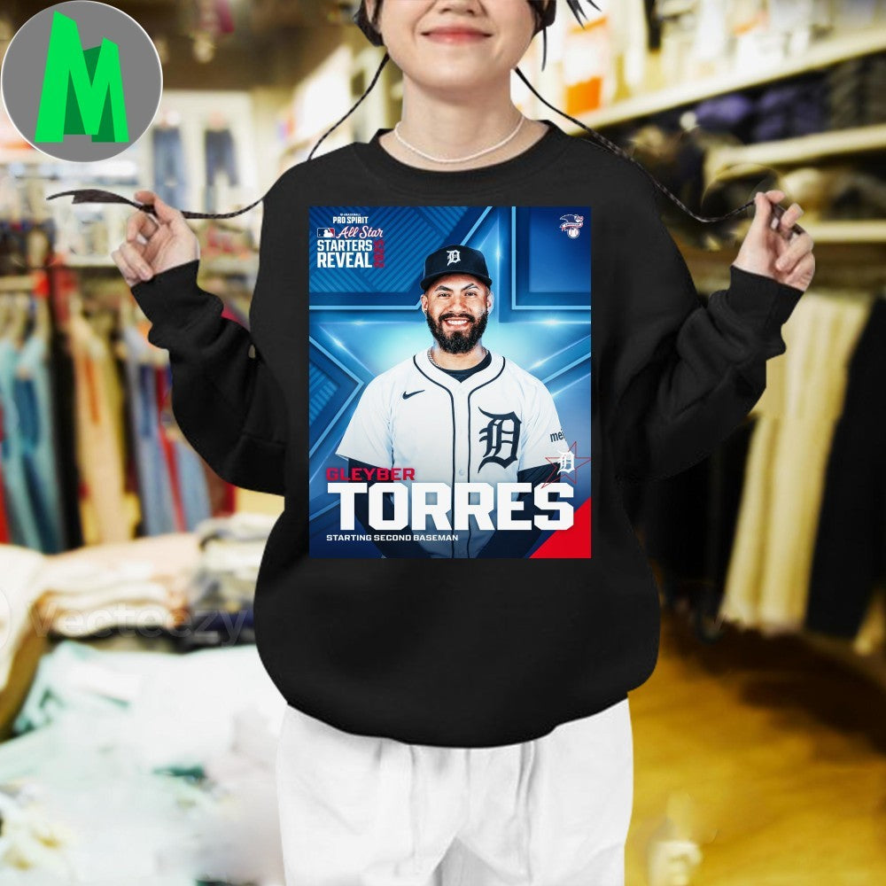 Design Gleyber Torres All-Star Starting Second Baseman MLB T-Shirt