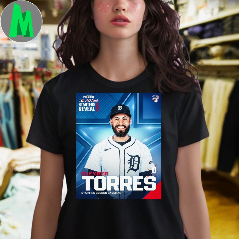 Design Gleyber Torres All-Star Starting Second Baseman MLB T-Shirt