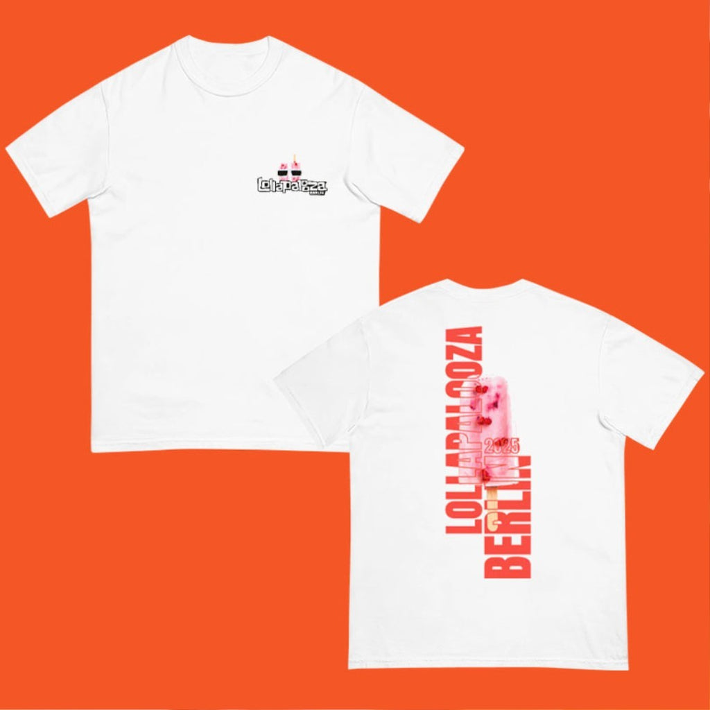 Design Lollapalooza Berlin 2025 Ice Cream Graphic T-Shirt