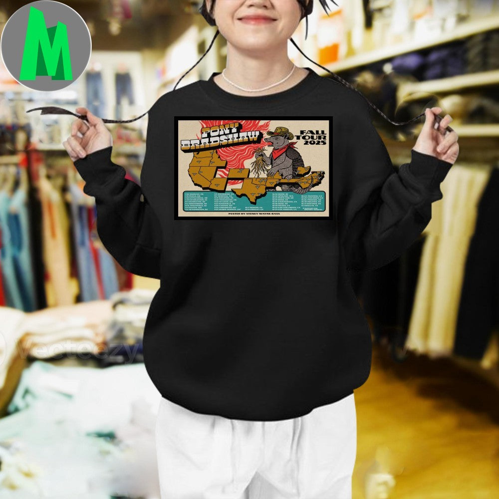 Design Pony Bradshaw 2025 Fall Tour Poster Shirt