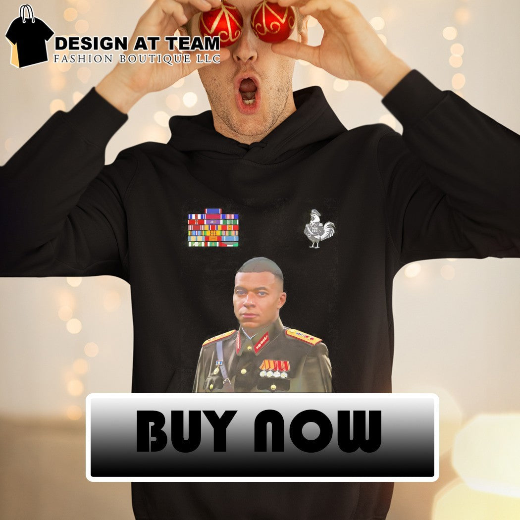Dictator Kylian Mbappe France World Cup 2026 Military Portrait shirt