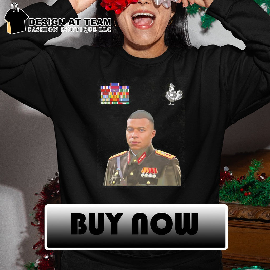 Dictator Kylian Mbappe France World Cup 2026 Military Portrait shirt