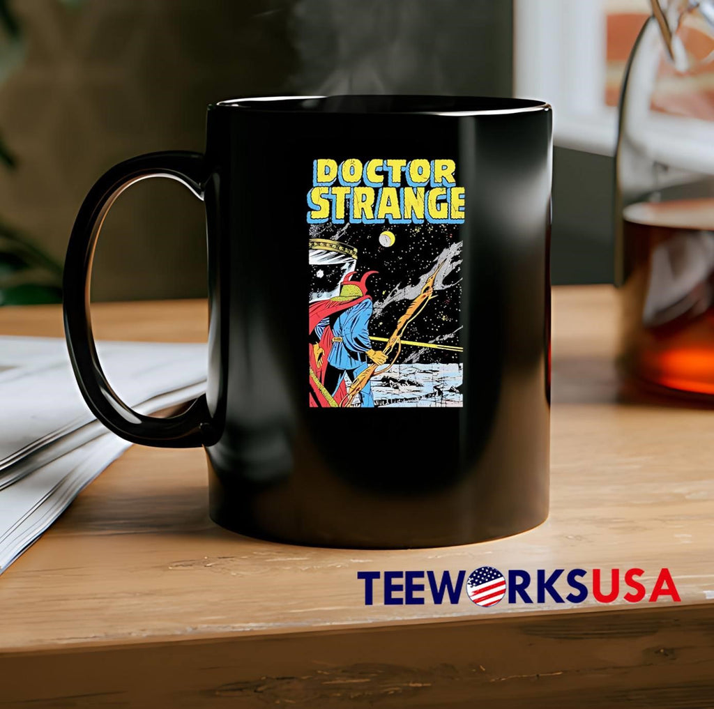 Doctor Strange Standing on the Moon with Staff Doctor Strange T-Shirt