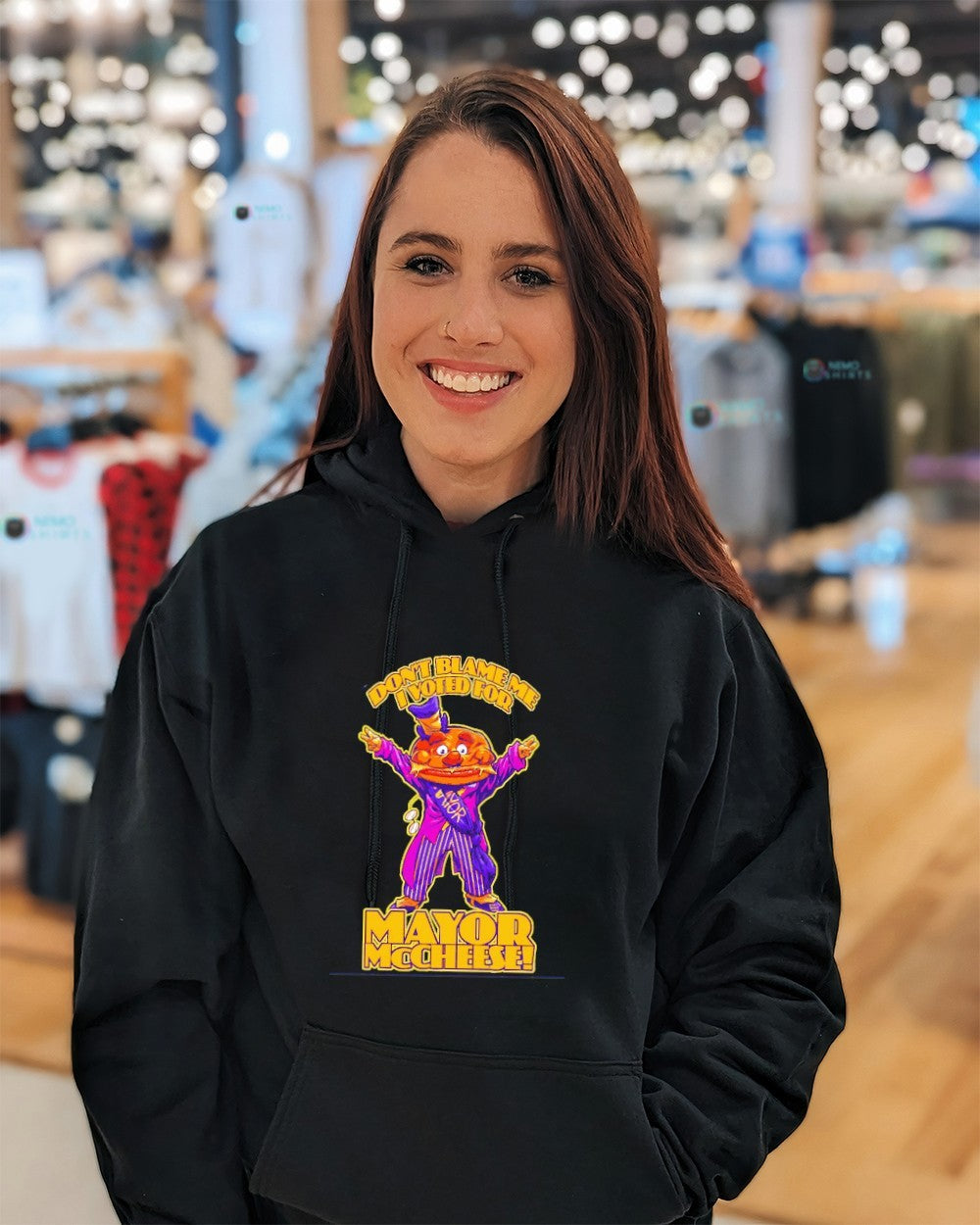 Don’t blame me I voted for Mayor McCheese cartoon shirt