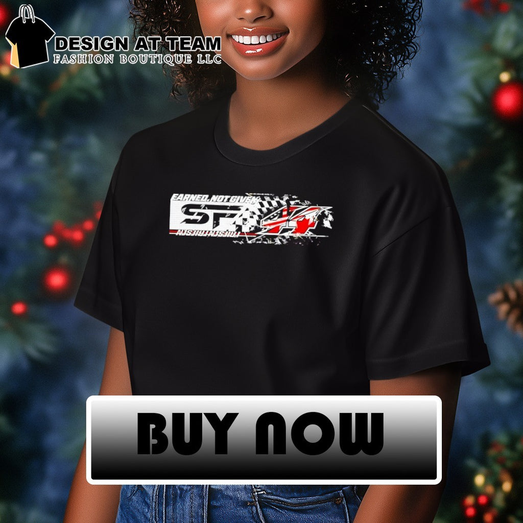 Earned Not Given 44 American flag Racing 2026 shirt
